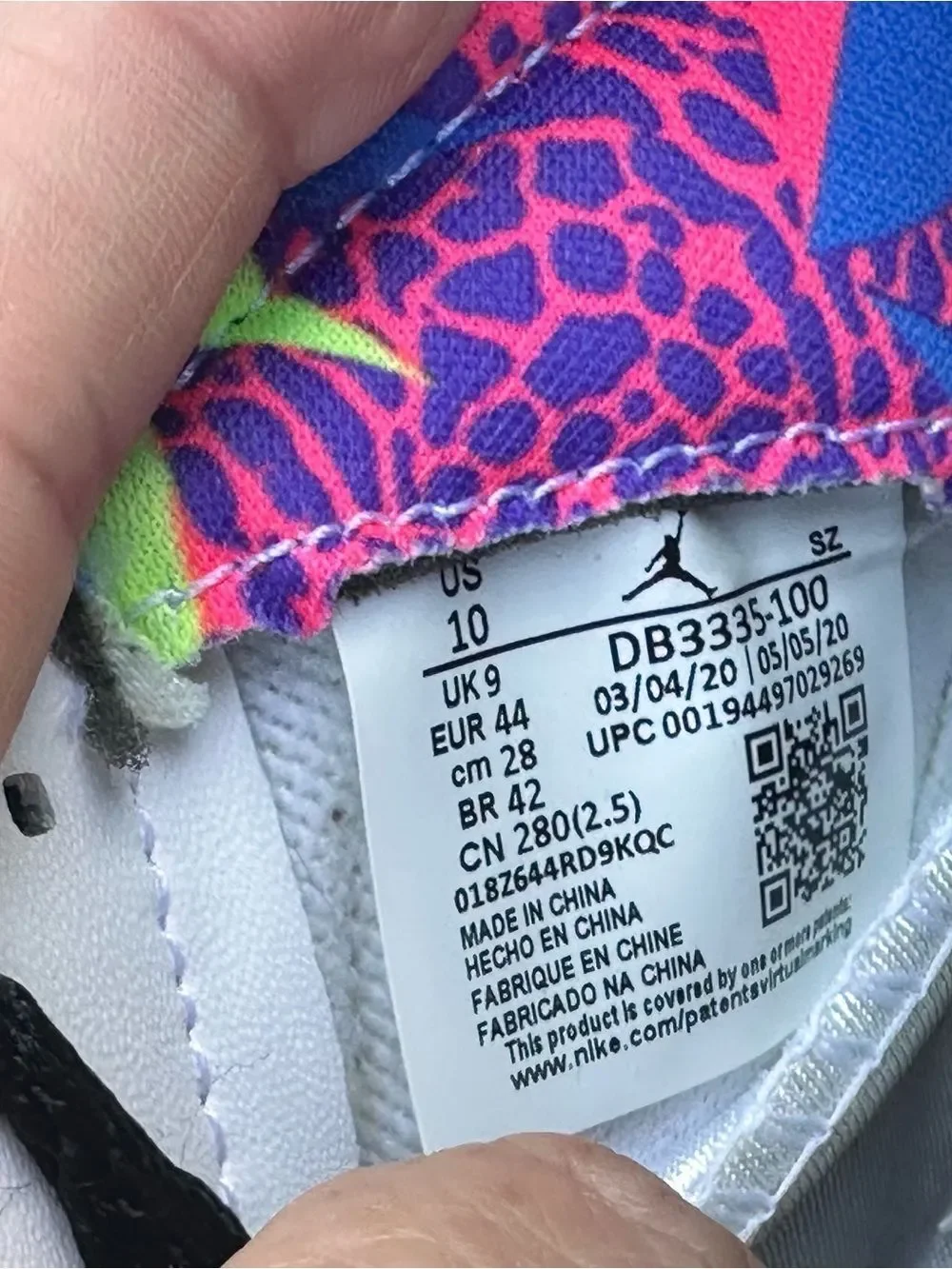 Air Jordan 5 Retro Alternate Bel-Air 2020 DB3335-100 Basketball Men's